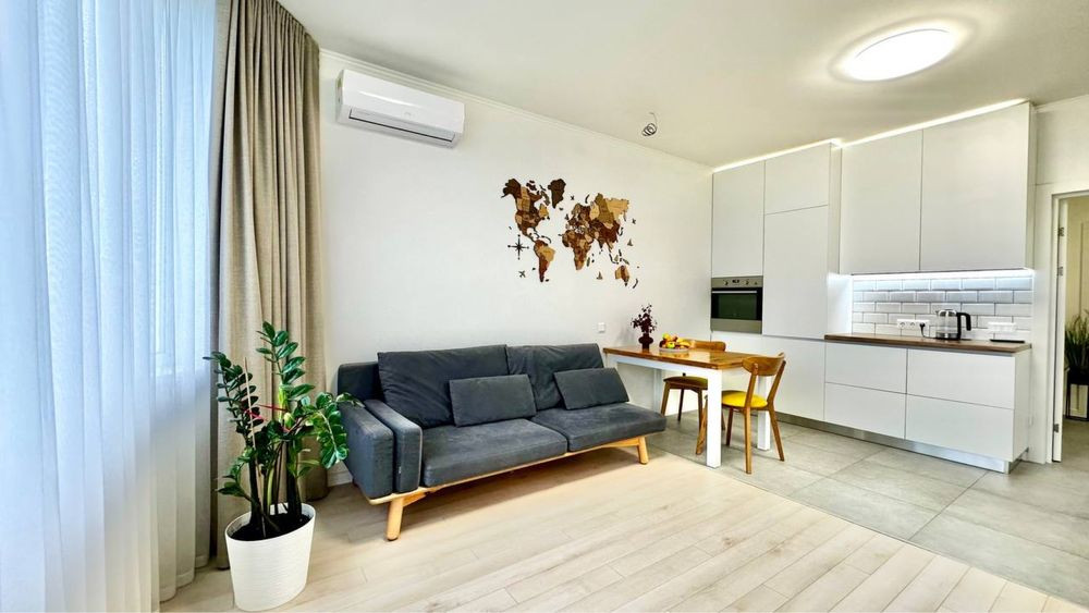 Продаж 1к (євродвушка) 57м2 з кухнею 25м2 м Академмістечко ТРЦ Лавіна Київ - зображення 1