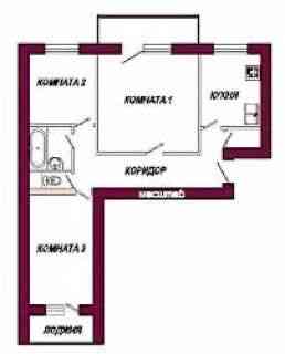 Продам 3х комнатнаую квартиру на ильфа и петрова кирпичный дом Одесса