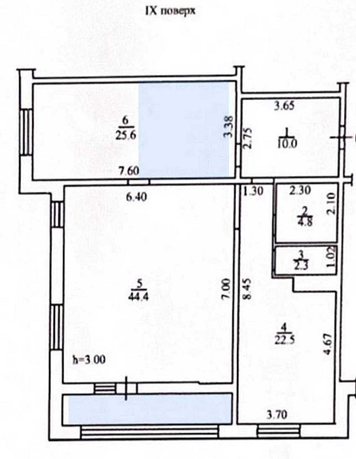 Трехкомнатная квартира Французский бульвар/ пр Шевченко Одесса - изображение 8