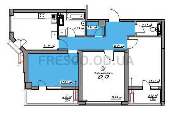 Лучшая цена 3-ком кв-ра ЖК Элегия Парк/Генуэзская/Аркадия/парк Победы Одесса