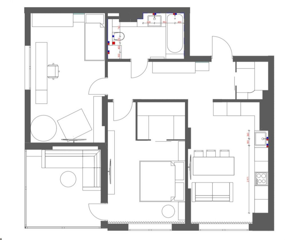 Продаж 2 кім новобудови вул. Героїв Майдану Чернівці - зображення 3