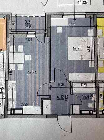Однокімнатна в жк"окленд" (ok'land) Повітрофлотський просп.56 Київ