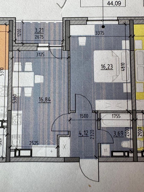 Однокімнатна в жк"окленд" (ok'land) Повітрофлотський просп.56 Київ - зображення 1
