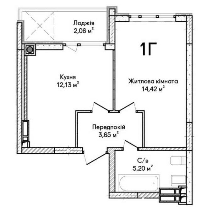 1к квартира Синергія Сіті ЗДАНИЙ будинок! Ирпень - изображение 4