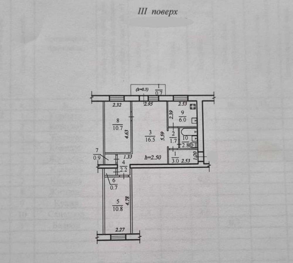 Продам 3к в кирпичном доме на пр. Слобожанский (пр. Правды) Днепр - изображение 7