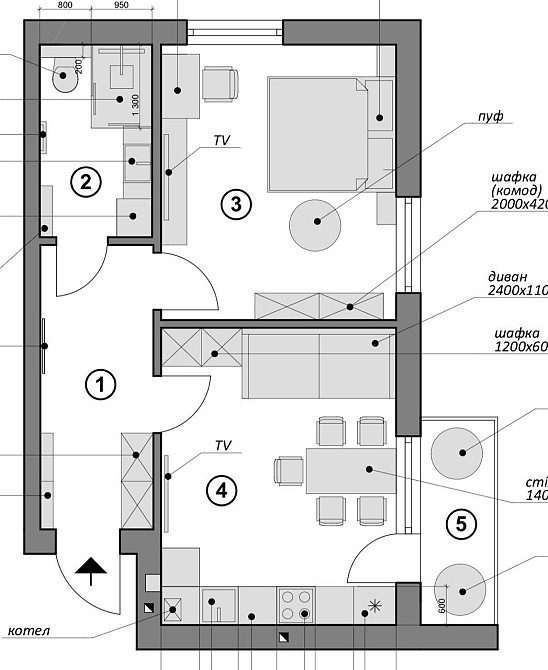 Продаж 1 кімнатна квартира Сокільники, обізна Львів Сокольники - изображение 7