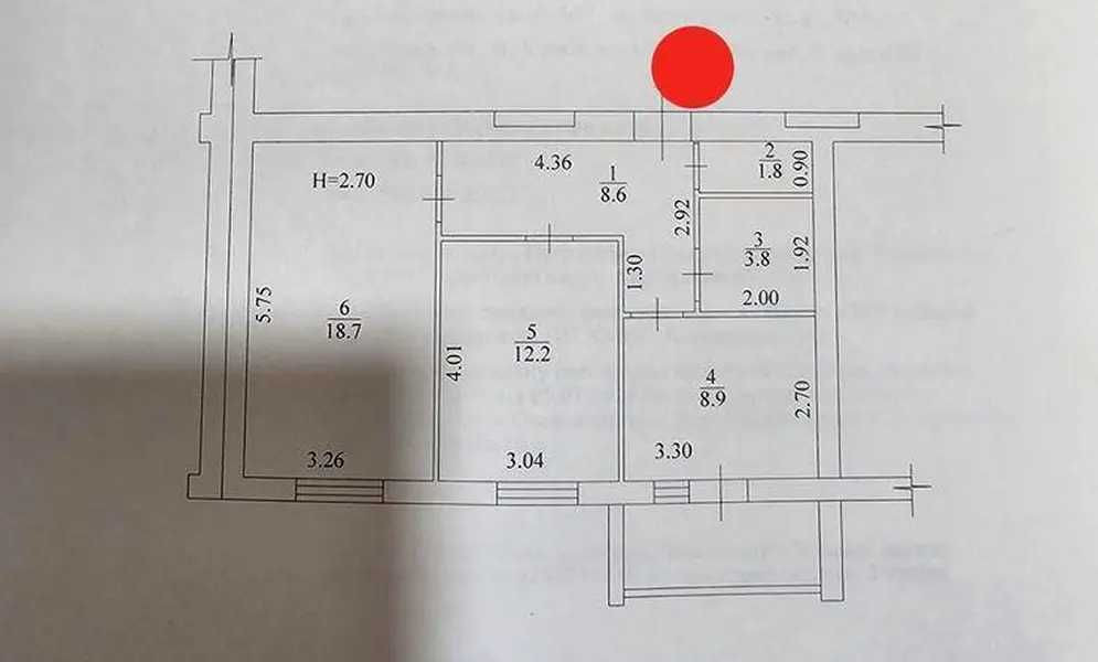 ‼️ Продажа 2-к квартиры в ЖК Салтовский Строительное состояние ‼️22077 Харків - зображення 5
