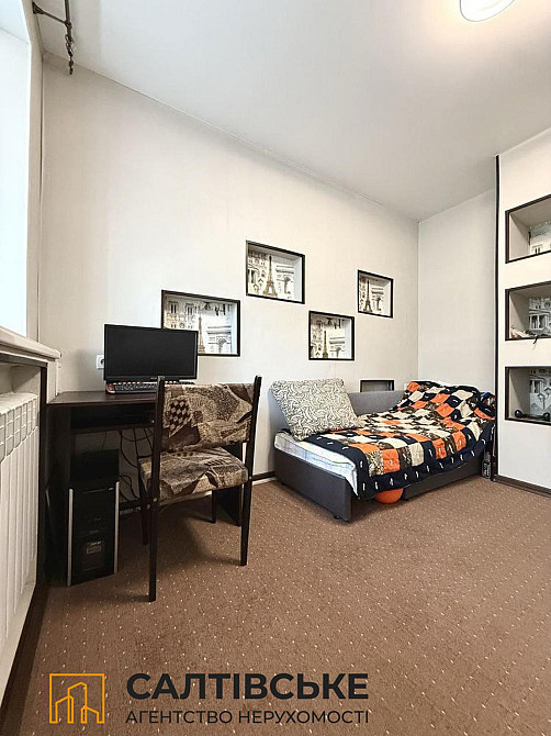 ЕЛ-1643 Продам 4к квартиру на Салтовке Академика Барабашова 656 м/р Харьков - изображение 4