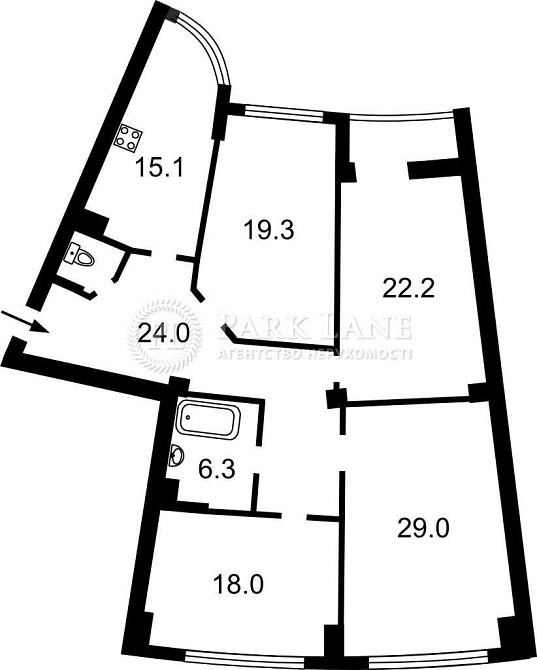 4-к ремонт Митрополита Шептицького (Луначарського) 10 Лівобережна Київ - зображення 3