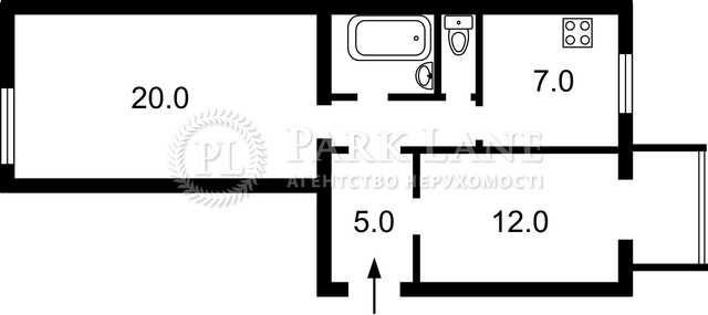 Хрещатик Липки Круглоуніверситетська 2 кімн квартира Киев - изображение 3