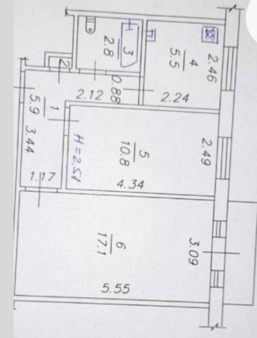 Продам 2-х ком квартиру на Новых Домах Харків - зображення 1