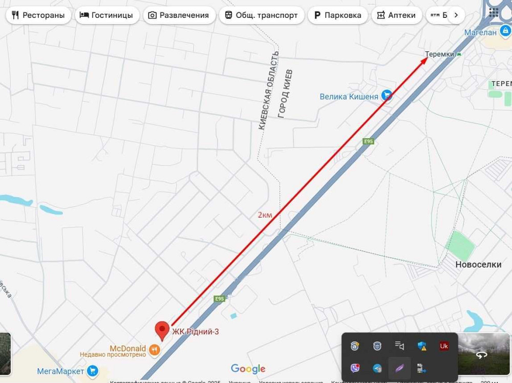 Готова 1К 33м2 у новому затишному ЖК "Рідний-3" поручь з метро Теремки Чабани - зображення 4