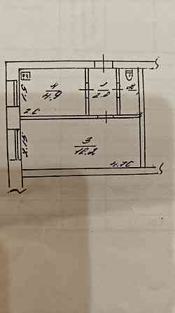 1 кімнатна смарт вартира в тихому центрі. Черкассы