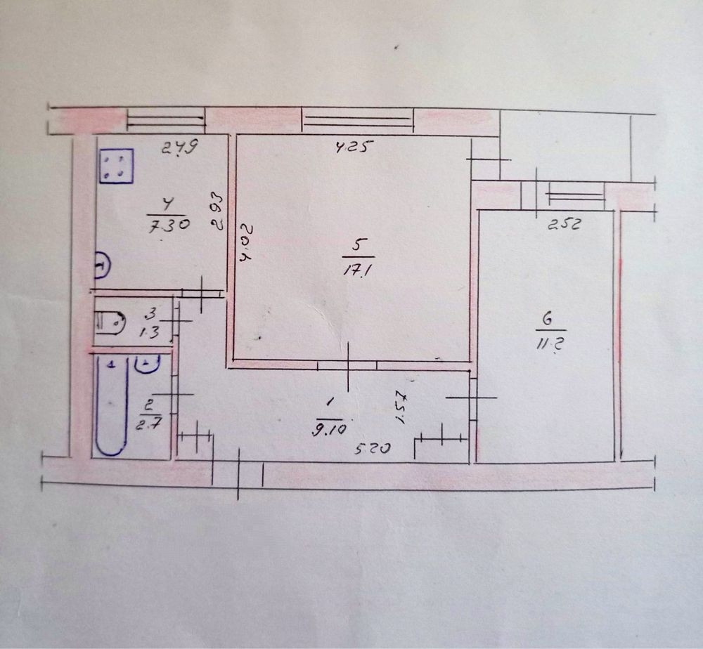 2 к квартира Польова з АО Житомир - зображення 5