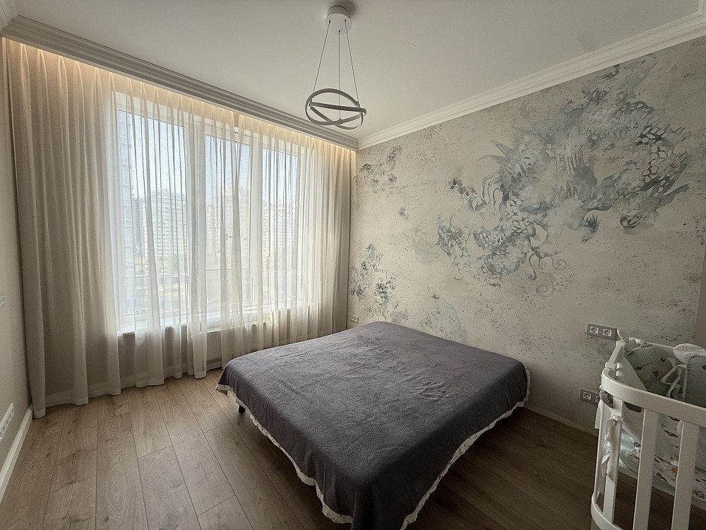 3 комнатная Квартира евроремонт ЖК Омега Таирова Черемушки Одесса - изображение 7