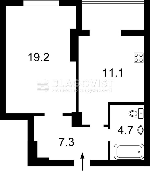 Продам 1 кімнатну з ремонтом! Олевська 5, Новобіличі Київ - зображення 5