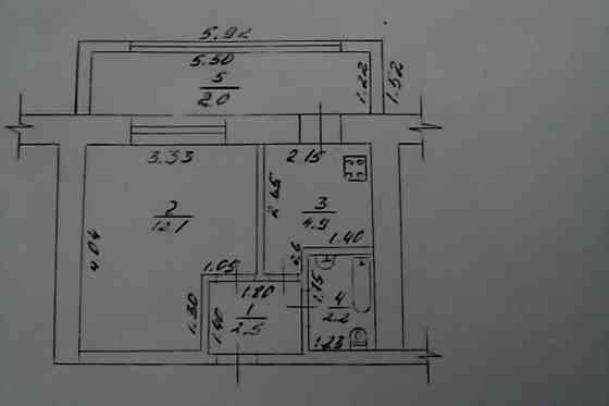 Уютная квартира с достроенным балконом в центре Прилуки