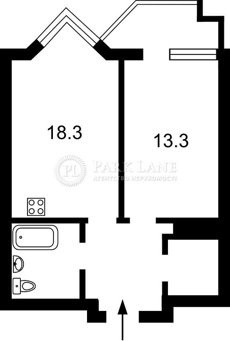 1-к квартира ремонт Печерськ Саперне поле 14/55 Французький квартал Київ - зображення 3