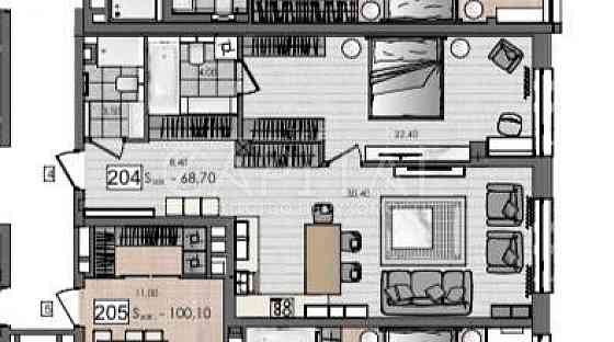 Центр Аренда Квартира 60 м Олимпийская Киев
