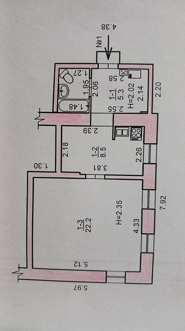 Продается 1 к/к жилкоп Николаев - изображение 1