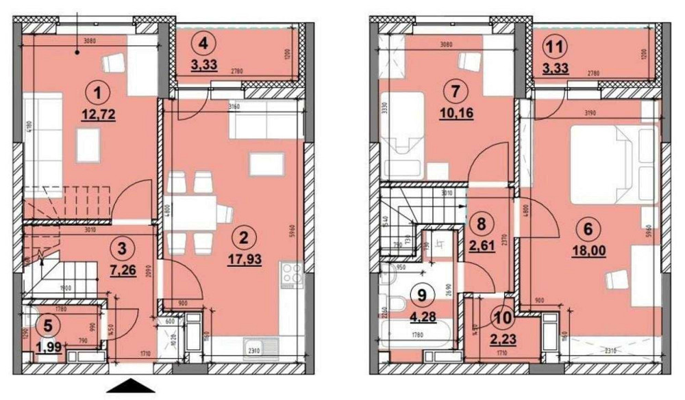 Продаж дворівневої квартири в жк Okland Окланд 85м2 Київ - зображення 2