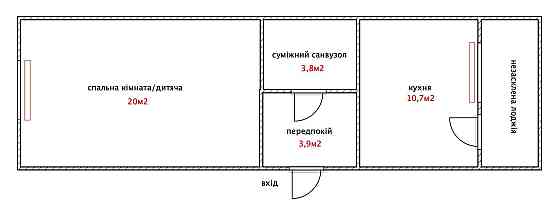 Без % 1-но кімн. с. Софіївська Борщагівка вул. Соборна 105-Б корп.5 Святопетрівське (Києво-Свят.р-н)
