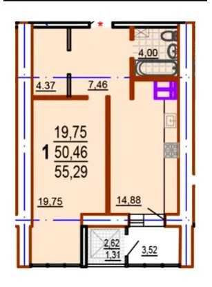 Продам 1комн.квартиру жк Шекспира.Клочковская,метро 23августа.Науки Харьков - изображение 7