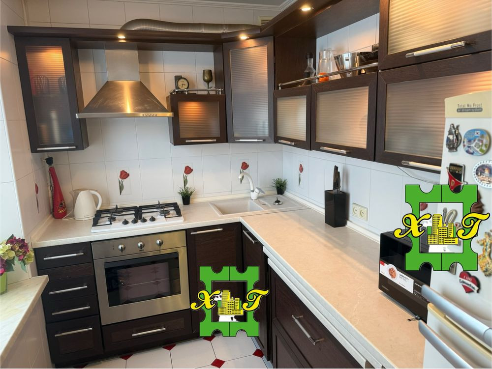 Продам 3 ком метро Студенческая , капремонт мебель техник . Сертификат Харьков - изображение 3