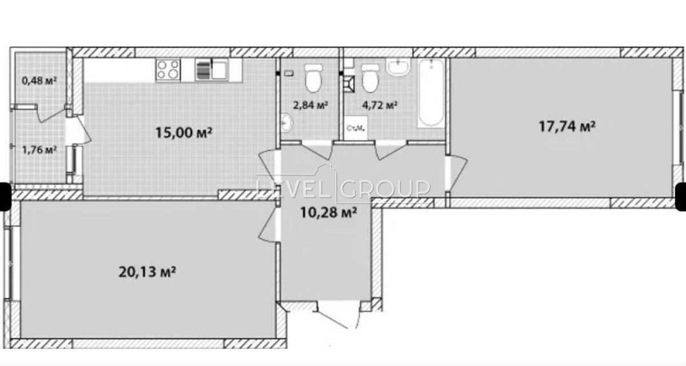 Продаж 2-х кімнатної квартири в ЖК Сирецькі Сади, Сирець, Виноградар Київ - зображення 2