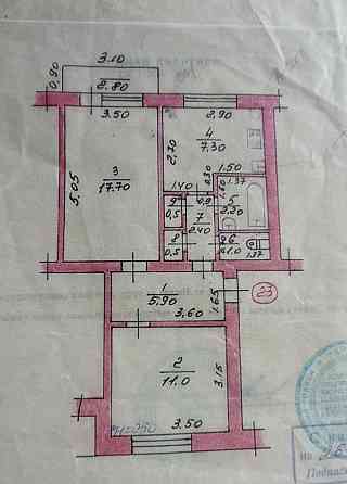 Продаю в Берминводах 2х комн. квартиру Березовское