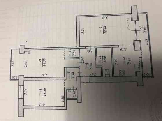 Квартира Годилова 3 кімнати Годылов