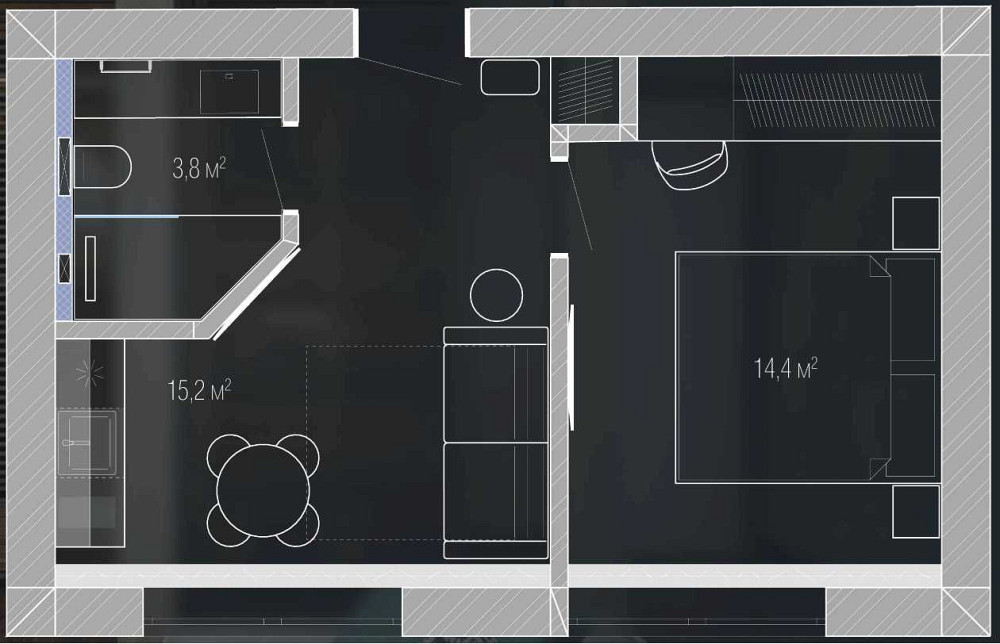ГОТОВІ Дохідні апартаменти Буковель ( необмежене проживання) Поляниця (Буковель) - зображення 4