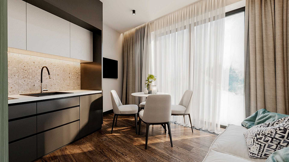 ГОТОВІ Дохідні апартаменти Буковель ( необмежене проживання) Поляниця (Буковель) - зображення 1