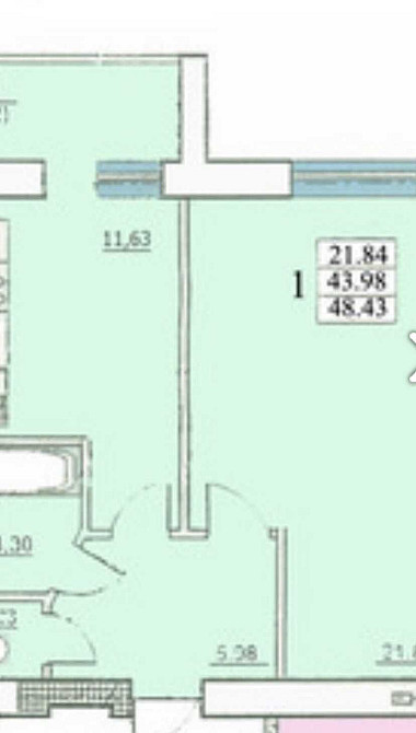 1 квартира в ЖК «Рахат Лукум», Сахарова! Новий цегляний будинок! Одесса - изображение 6