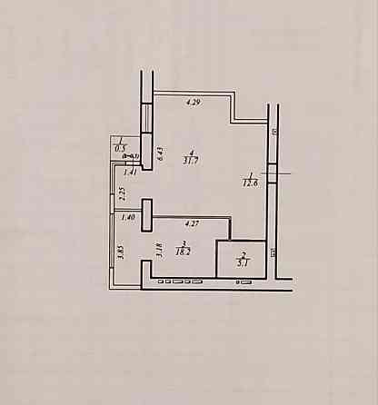 Продам 2к квартиру 68 м2 ЖК Брама 2 Слобожанське