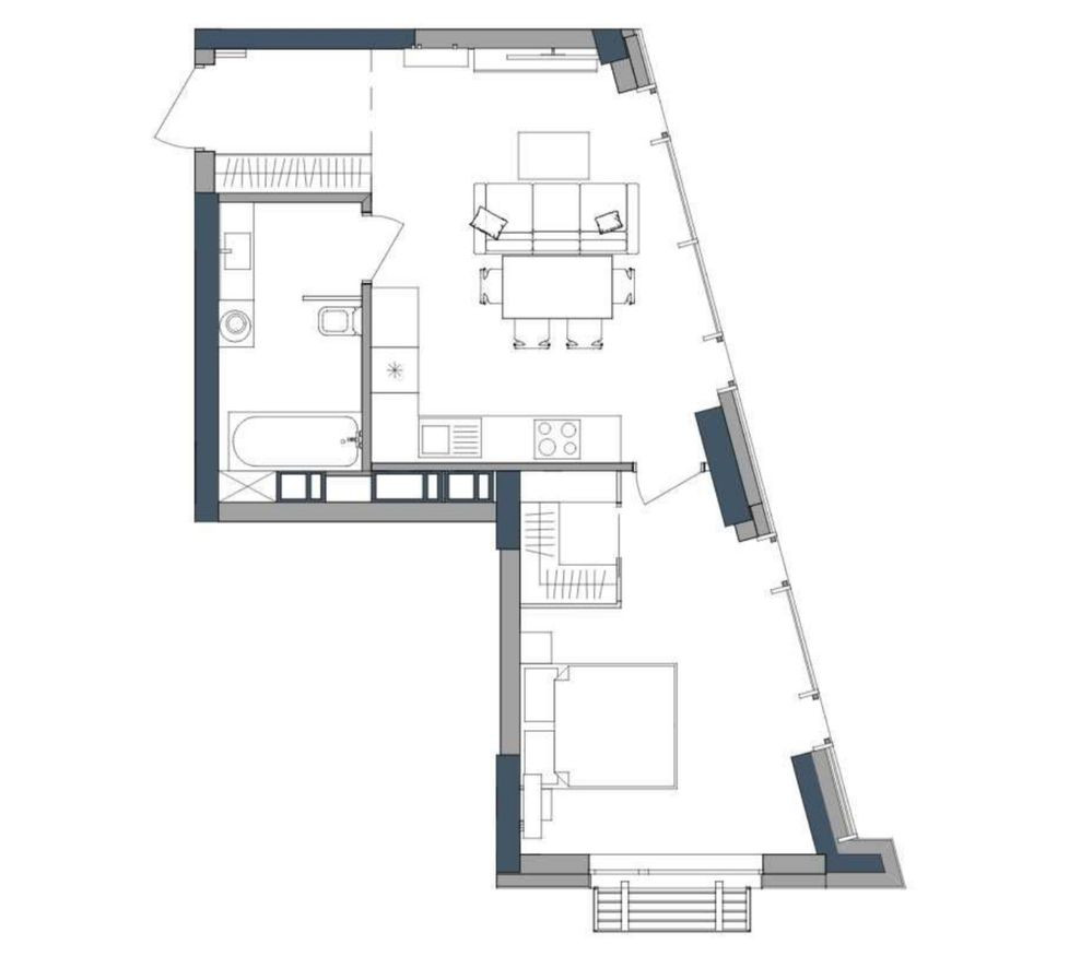 Найнижча ціна! 1-к квартира 47м2 ЖК Метрополіс Metropolis Теремки Київ - зображення 2