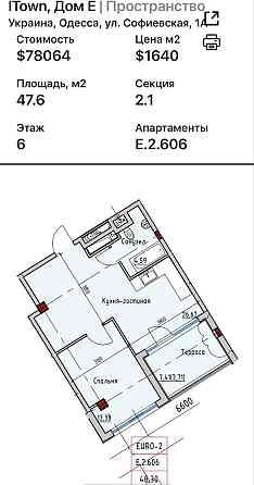 Продам СВОЮ квартиру в Центре на Софиевской ЖК Айтаун сданый Дом Одесса