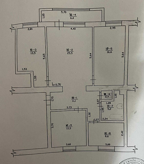 Продам 4х комнатную квартиру, Фонтанка Фонтанка - зображення 1