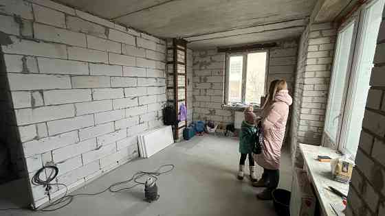 Квартира 1-к 35 м2, цегляний, 2-й поверх, кухня 8, кім. 15, новобудова Бориспіль