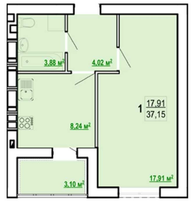 Документы ЖК Гидропарк Видовая на реку Реальная Продам 1К квартиру GT Харьков - изображение 3