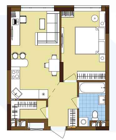 Власник! Продаж 1к.квартири Варшавський З Київ