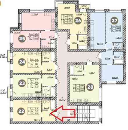 Смарт квартира зданий ЖК "Молодість" у розтермінування БЕЗ %! Ирпень