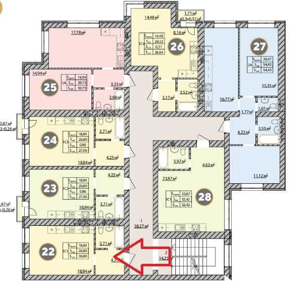 Смарт квартира зданий ЖК "Молодість" у розтермінування БЕЗ %! Ирпень - изображение 2