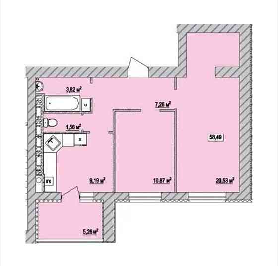 Продаж 2к квартири. Сади Вишневі. Софія, будинок зданий Вишневое