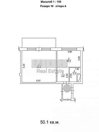 Продаж 1к квартири 50м2 52 Перлина Бойчука 19А Печерськ Н-4м Київ