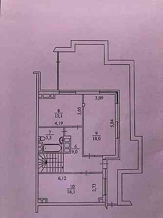 Продаж 4кім.квартири з терасою 46 м² у ЖК “Відпочинок” Київ