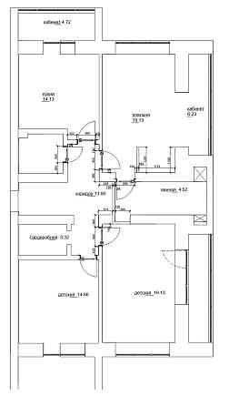 Просторна 3к квартира в закритому кондо, 1 поверх Одеса