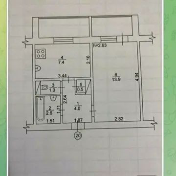 Продажа 1 к. Кв. Княжичи ,вул. Слави ,2/4 ,20000у.о. Бровари - зображення 1