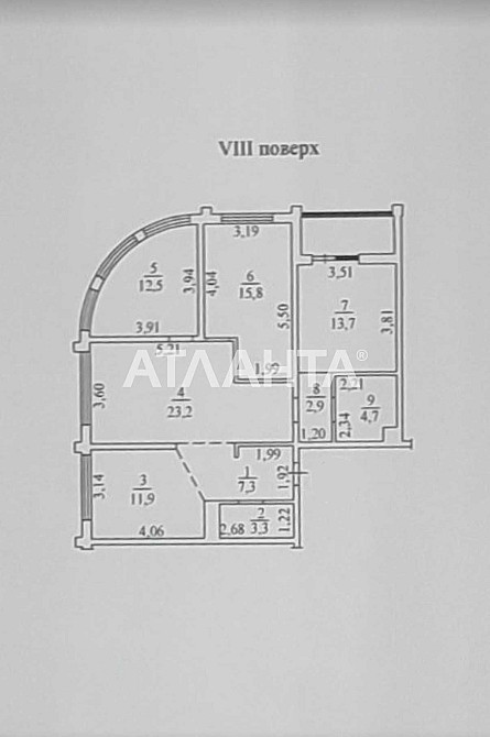 3-комнатная + кухня-студия 99м2 ЖК MODERN 6 станция Фонтана Приморский Одеса - зображення 2