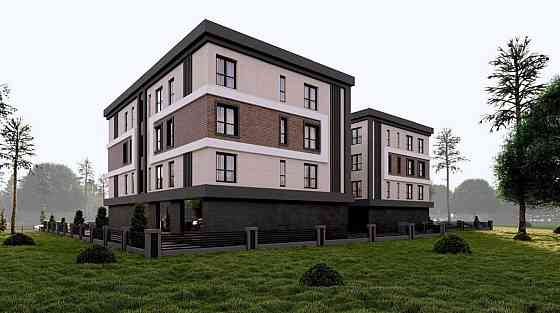 2-кімнатна квартира №1, 49.5м² у внутрішній двір   вул. Польська, 4 Софиевская Борщаговка